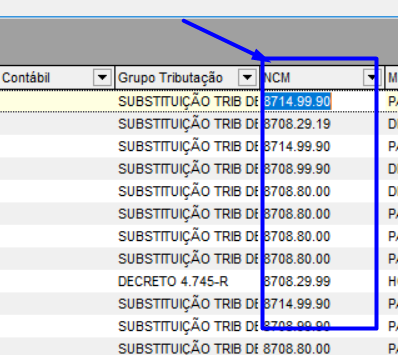 Lista de itens para revisão