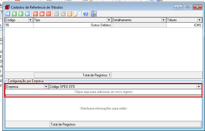 Parametrização do código de ajuste
