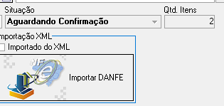 Nota aguardando confirmação